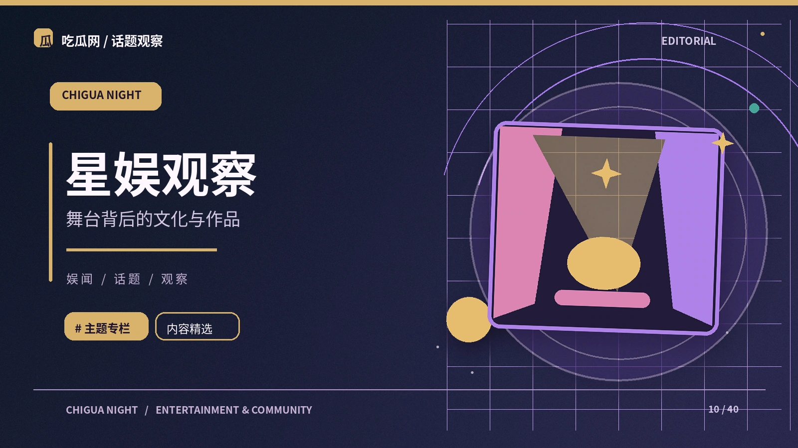 娱闻放映|入门观察:从哪些基础概念开始理解这个话题?